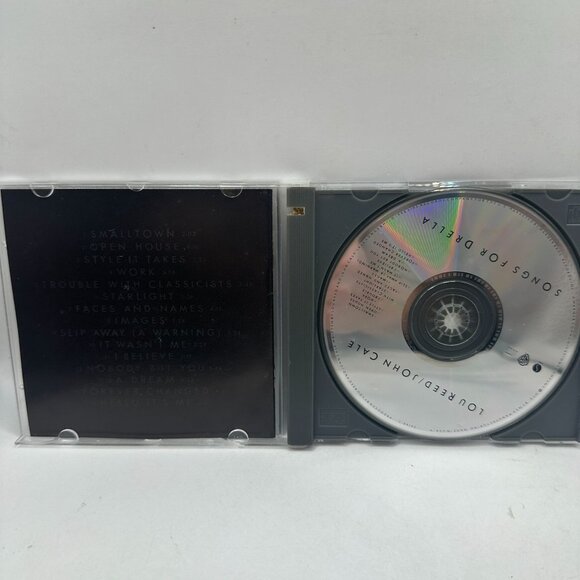 Lou Reed & John Cale Songs For Drella CD Album 1990 Rock Music - Picture 3 of 4